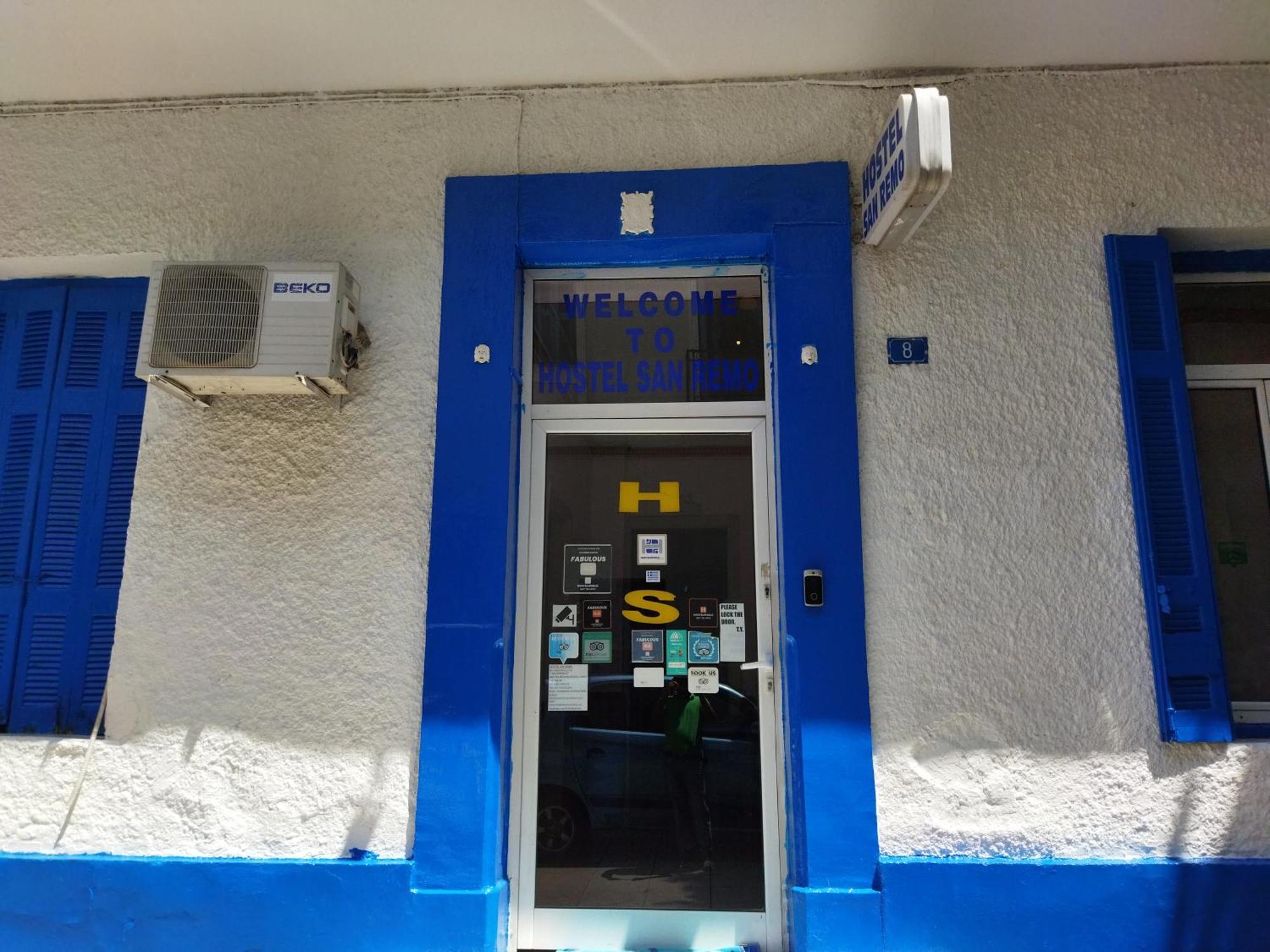 San Remo Hostel Atenas Exterior foto